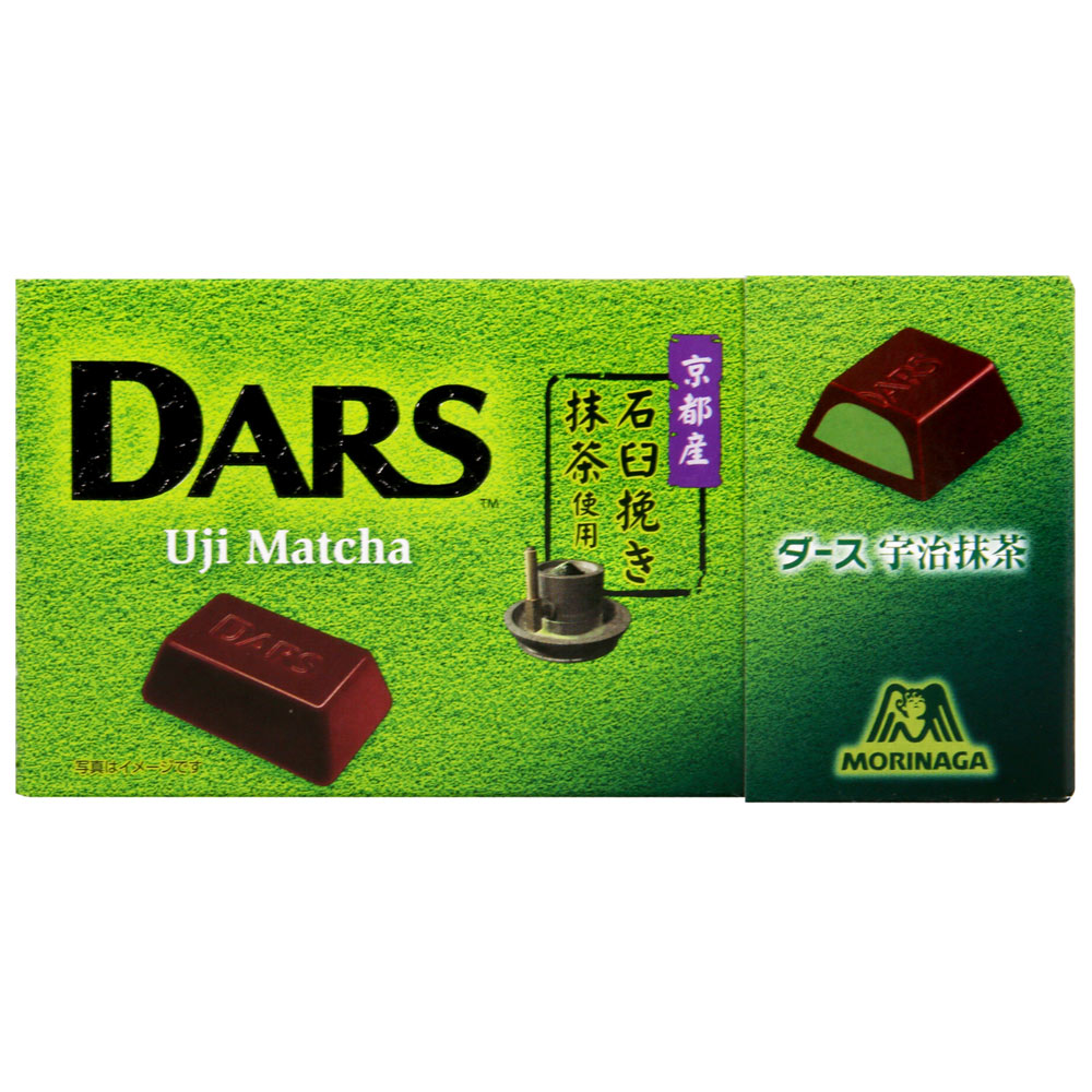 森永 DARS宇治抹茶巧克力(43.2g)