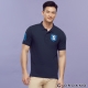 GIORDANO 男裝勝利獅王盾牌POLO衫-24標誌海軍藍 product thumbnail 1