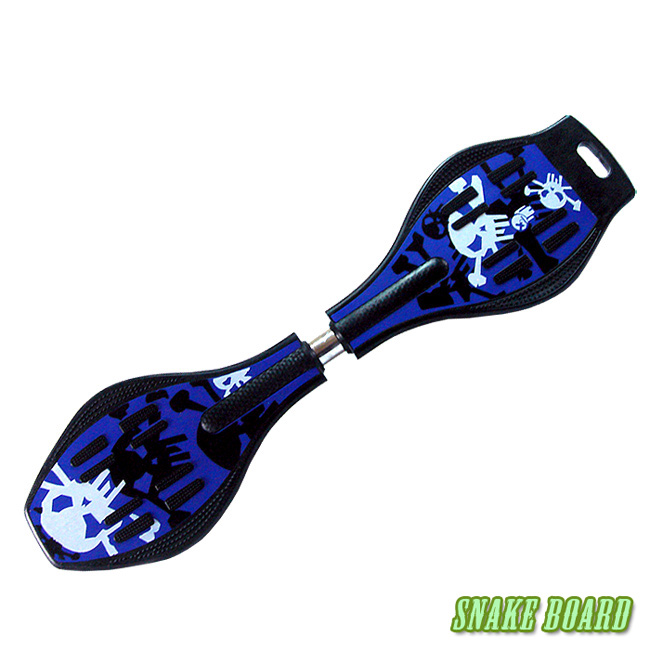 Snake board 滑行少年蛇板-ABS入門板-活力藍