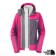 The North Face 女 HV FlashDry 兩件式外套 灰石藍/桃粉紅 product thumbnail 1