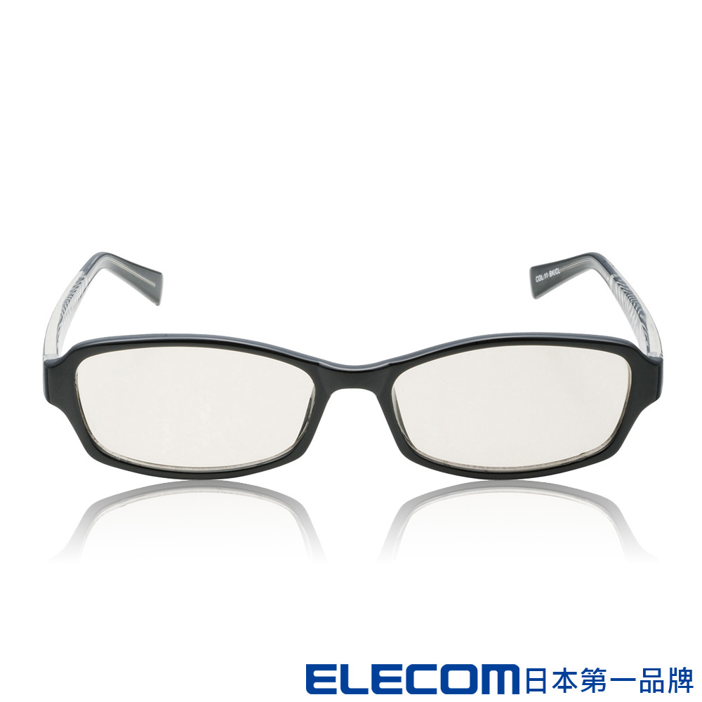 ELECOM 抗藍光眼鏡 OG-FBLP04 -斑馬紋