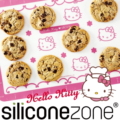 Siliconezone 施理康Hello Kitty耐熱矽膠餅乾烤箱墊-粉色