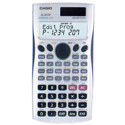 CASIO 卡西歐程式編輯型工程計算機 (FX-3650P)