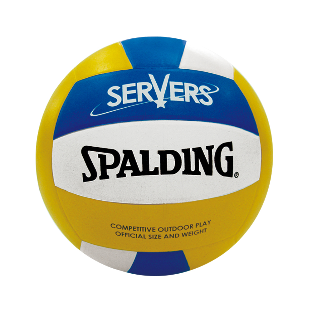 SPALDING Servers 排球 黃/藍/白 5號