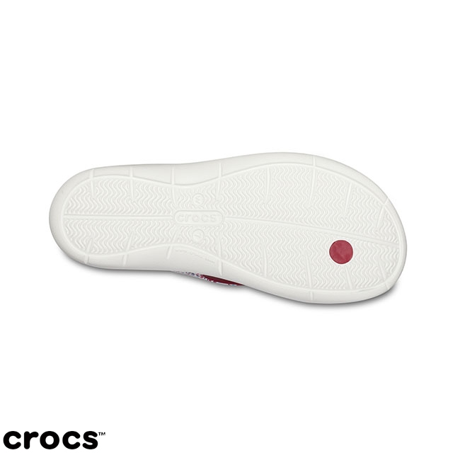 Crocs 卡駱馳 (女鞋) 女士激浪繽紛人字拖 205365-96R