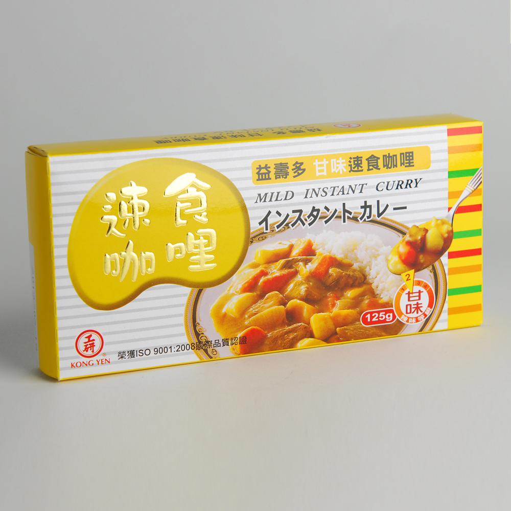 工研 益壽多-甘味咖哩塊(125g)