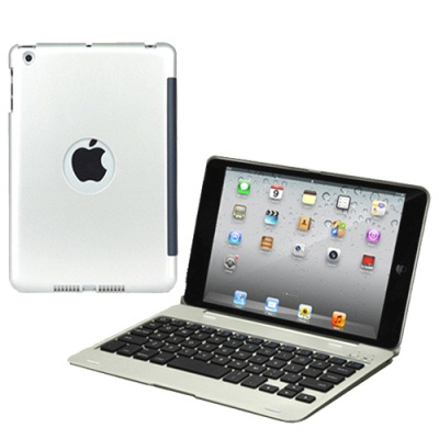 iPad Mini/Mini 2/Mini 3 專用貝殼式藍牙鍵盤筆電盒
