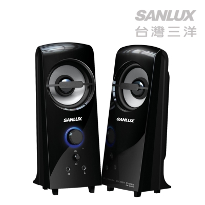 SANLUX台灣三洋 2.0聲道多媒體電腦喇叭-927