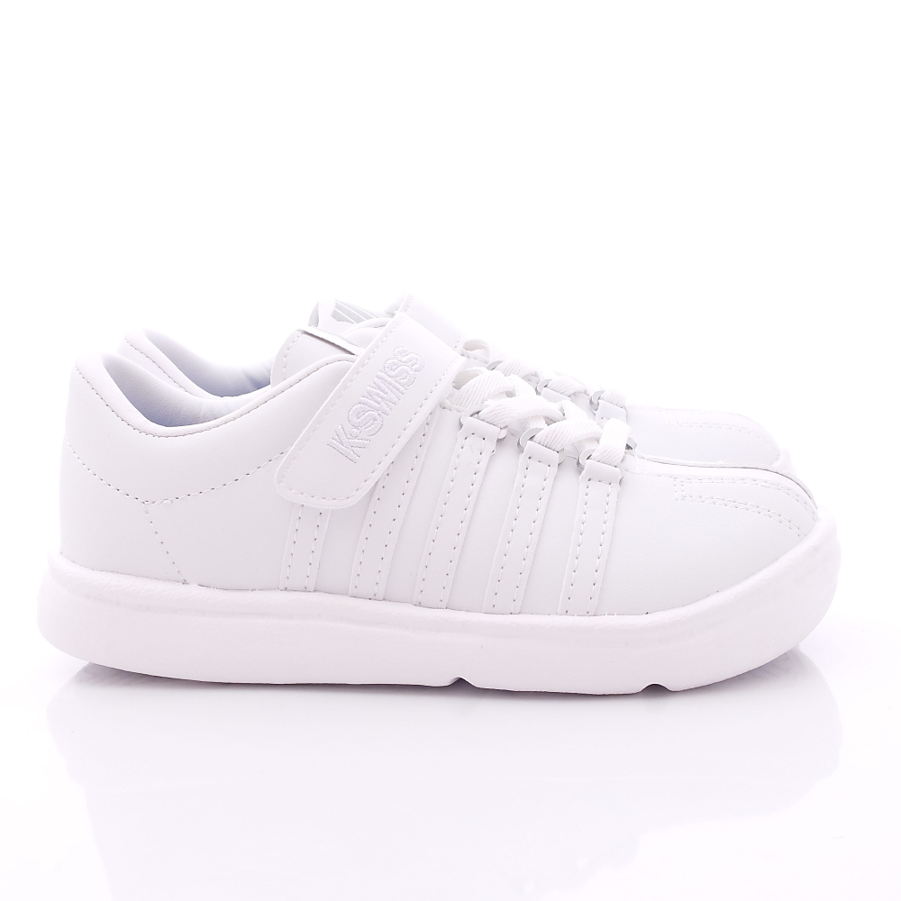 K-SWISS童鞋-私校純白慢跑款-52693101白(中大童段)HN | Yahoo奇摩購物中心