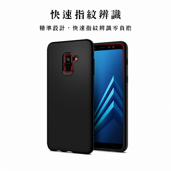 Spigen Galaxy A8+ (2018) Liquid Air-超輕薄型彈性保護殼