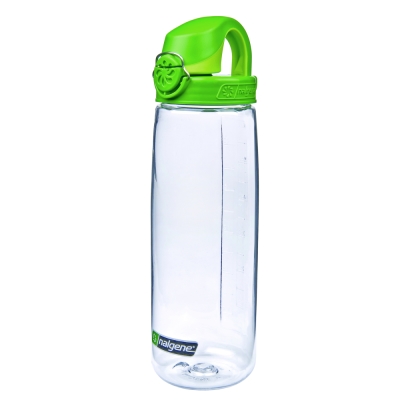 Nalgene OTF運動型水壼(650cc)    透明-綠蓋