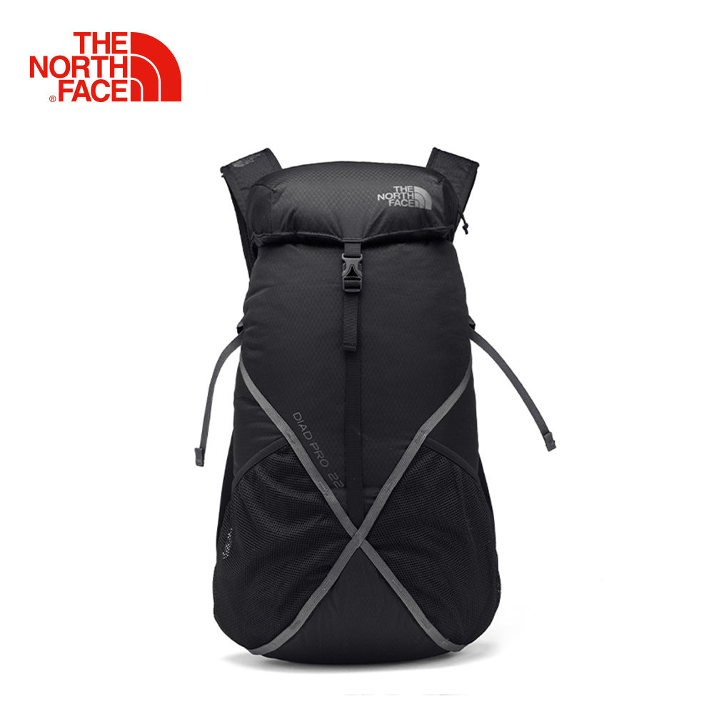 The North Face北面黑色舒適可打包戶外技術背包