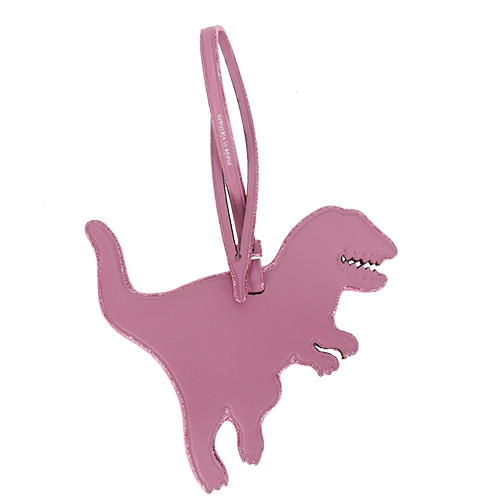 COACH 專櫃款REXY恐龍皮革裝飾(粉紅)(禮盒)