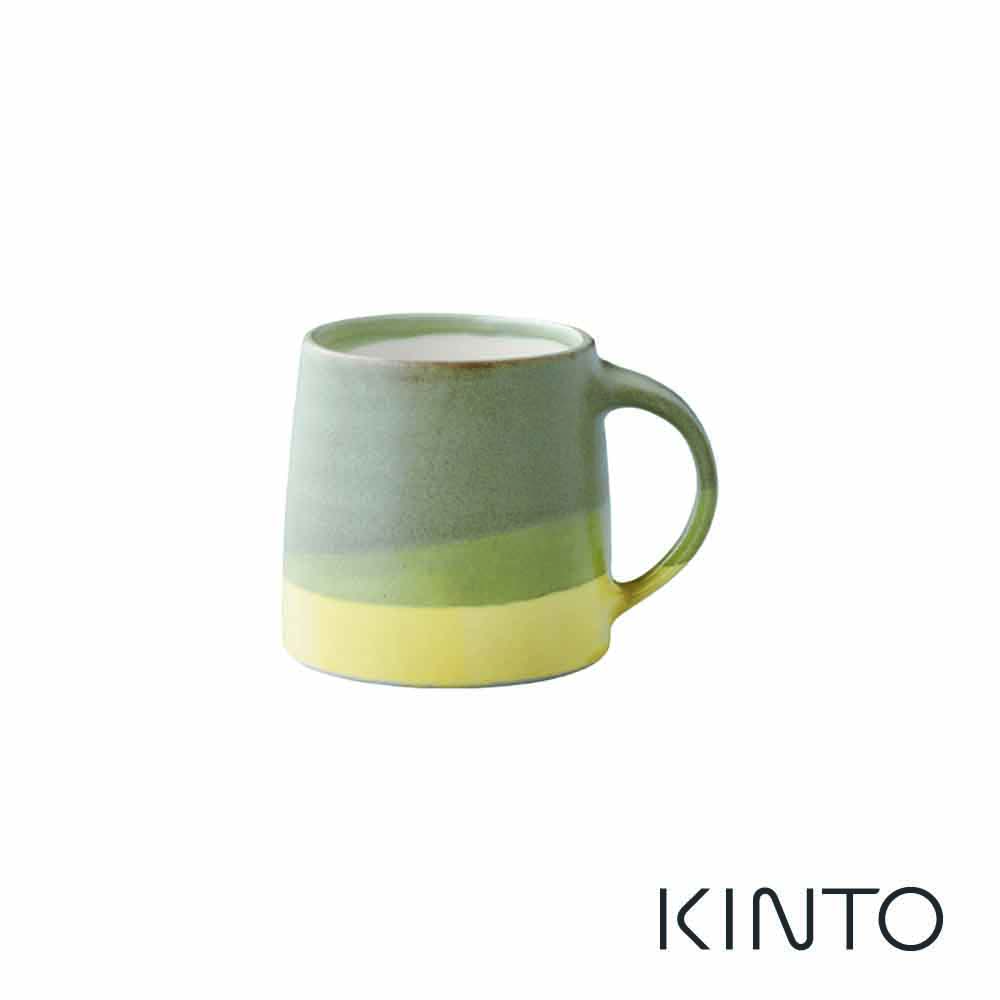 KINTO SCS漸層馬克杯320ml-黃/綠色