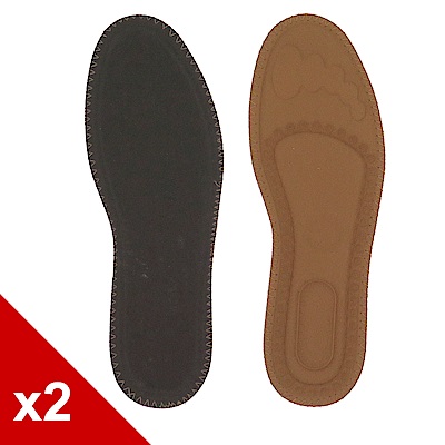 糊塗鞋匠 優質鞋材  C40 香草竹碳鞋墊 (2雙/組)