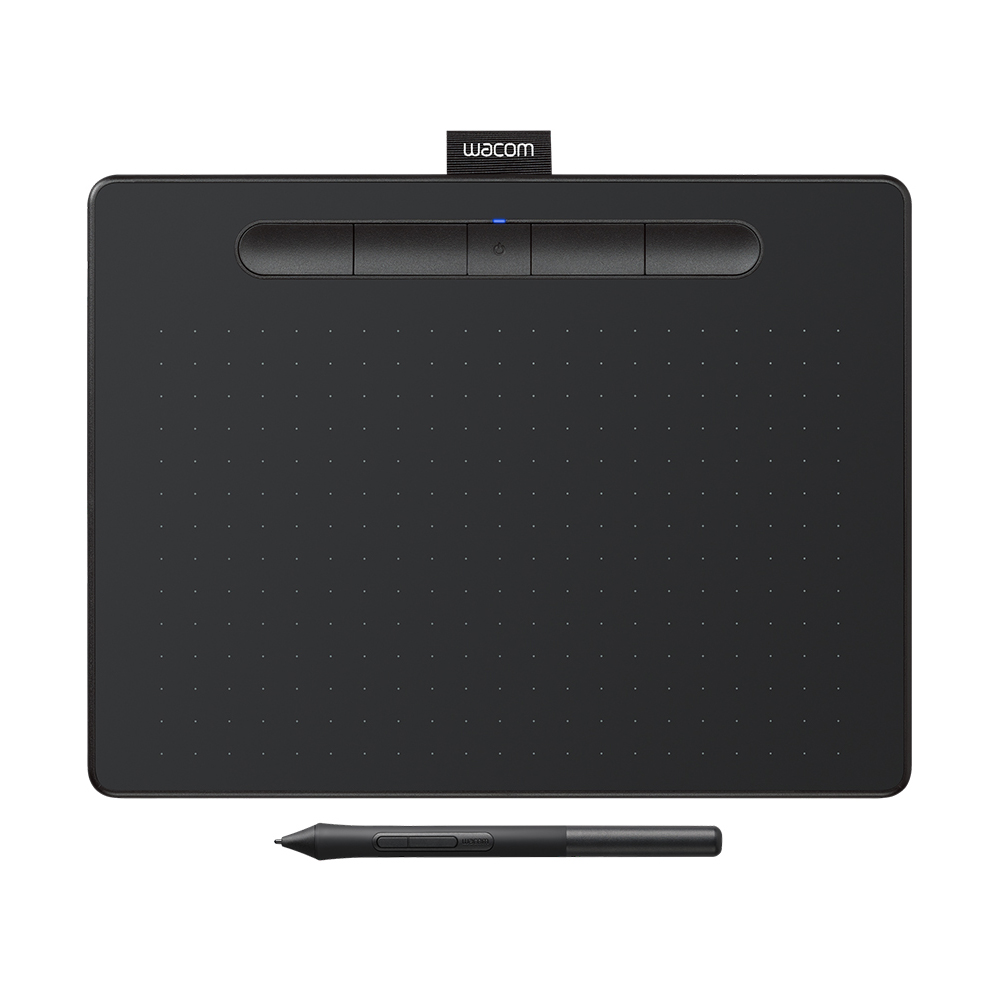 福利品 Wacom Intuos Comfort Plus Medium 繪圖板 (藍芽版)-黑