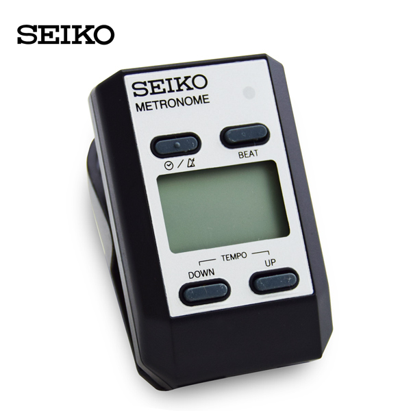 SEIKO DM51 隨身型 電子節拍器(銀)