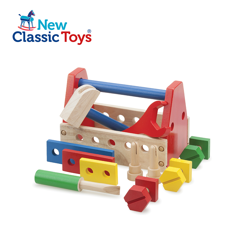 荷蘭New Classic Toys 基礎小木匠工具組 - 10550