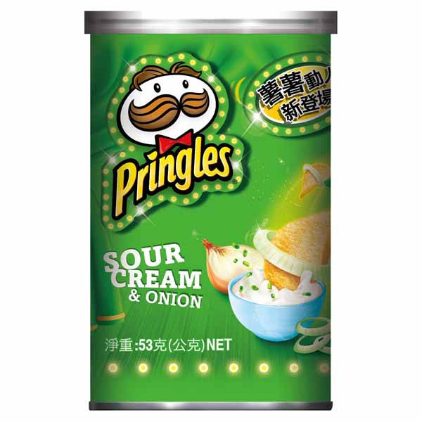 Pringles品客 洋芋片-洋蔥(53g)