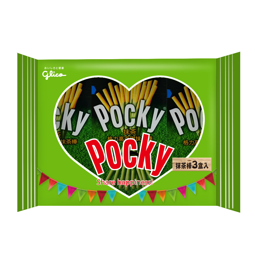 Pocky 格力高百琪抹茶棒組合包(117g)