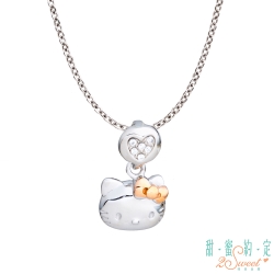 甜蜜約定 HelloKitty x LINE 真愛kitty白鋼項鍊