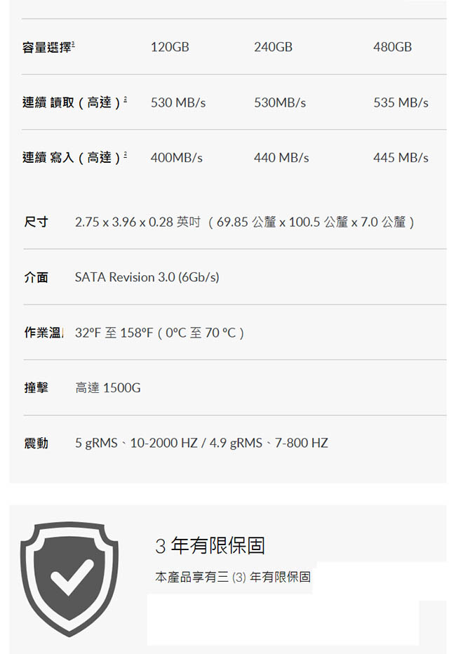 SanDisk SSD Plus 升級版 480GB 2.5吋SATAIII固態硬碟