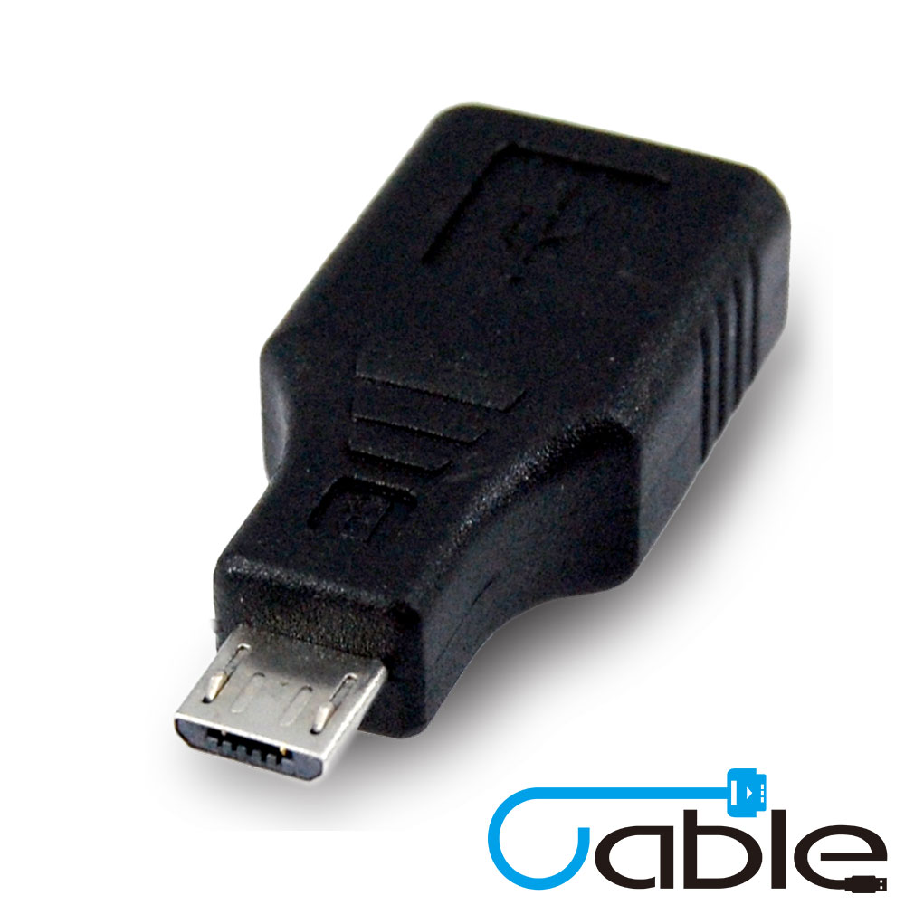 Cable USB2.0 A母-Micro 5pin專用轉接頭 支援OTG