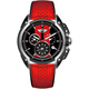 MINI Swiss Watches 熱血剽悍三眼計時腕錶-黑x紅-45mm product thumbnail 1