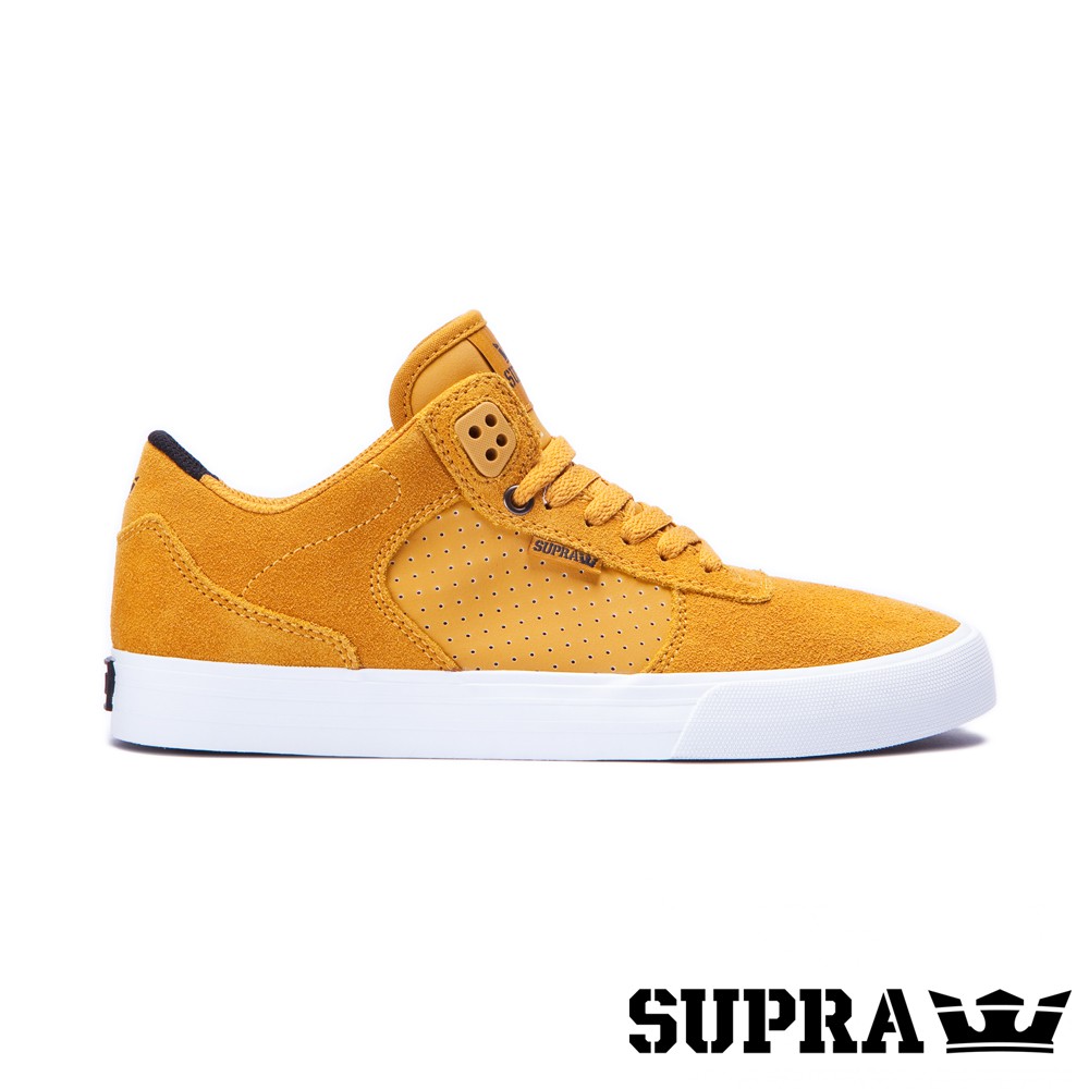 SUPRA Ellington Vulc系列男鞋-琥珀/白