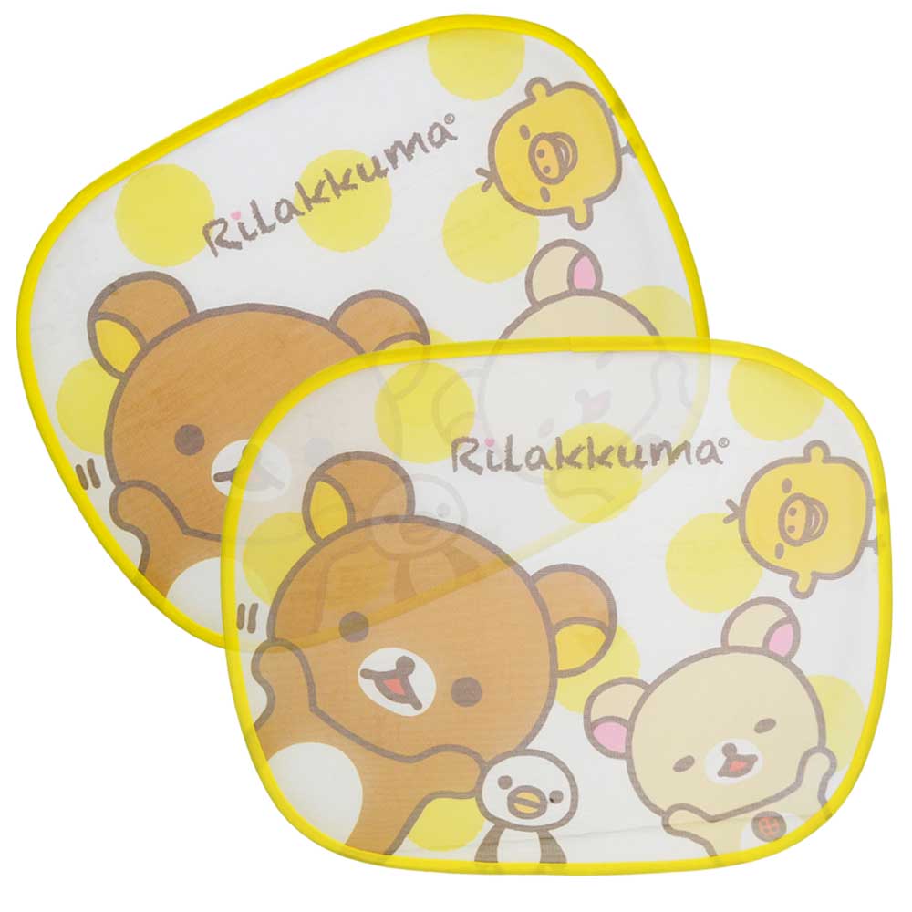 Rilakkuma 懶懶熊側窗隔熱小圓弧 RK-132