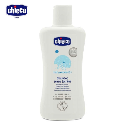 chicco-寶貝嬰兒潤膚泡泡浴露-溫和不流淚配方200ml