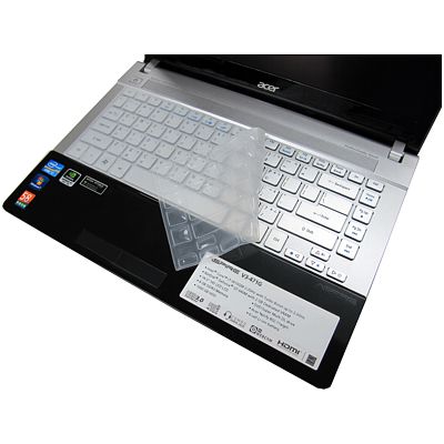 EZstick矽膠鍵盤保護膜 - ACER Aspire V3-471專用