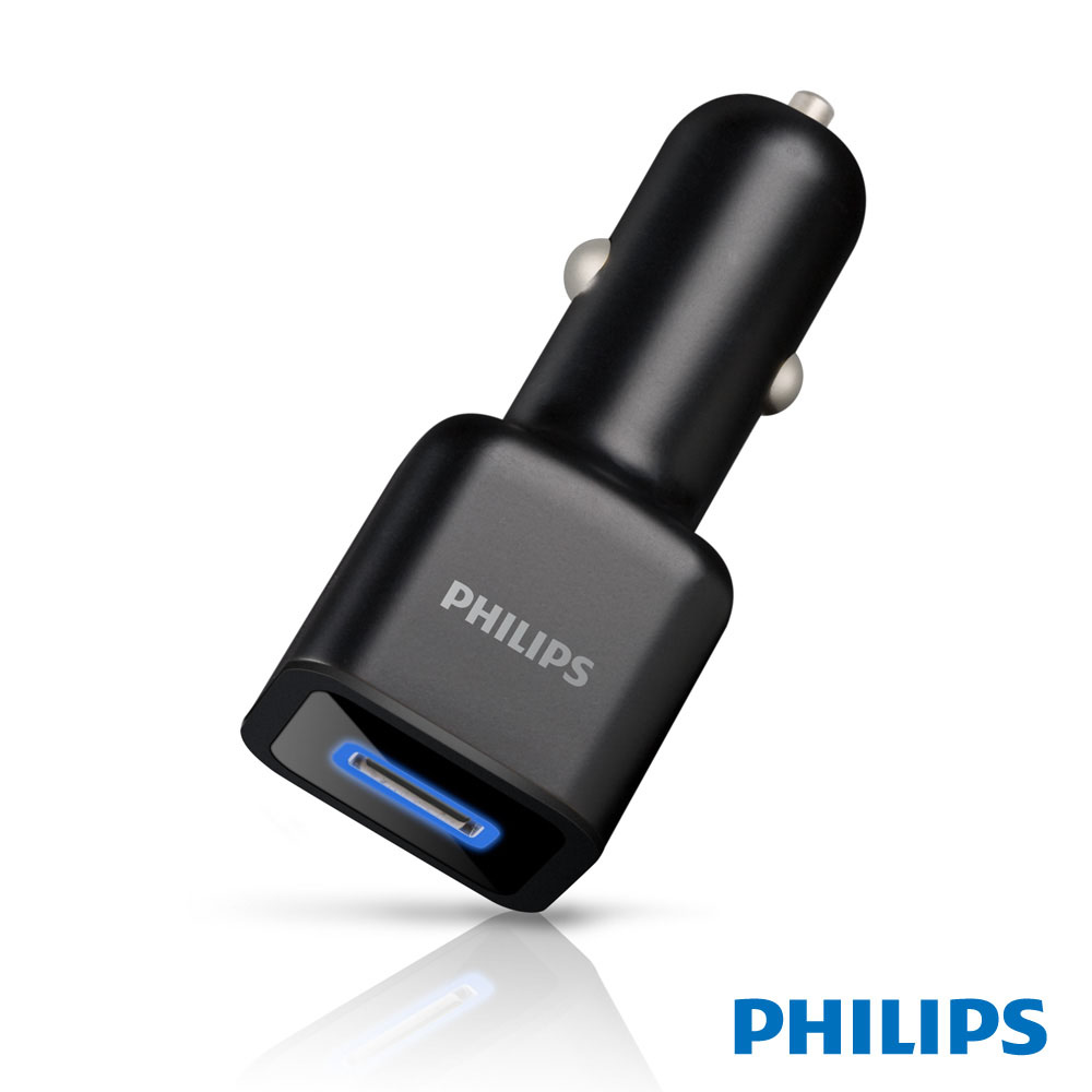 PHILIPS 車用USB充電器 DLV2201