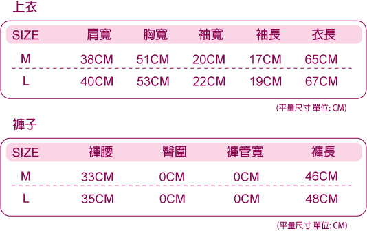 羅絲美睡衣 - 完美格調短袖褲裝睡衣 (亮麗粉)