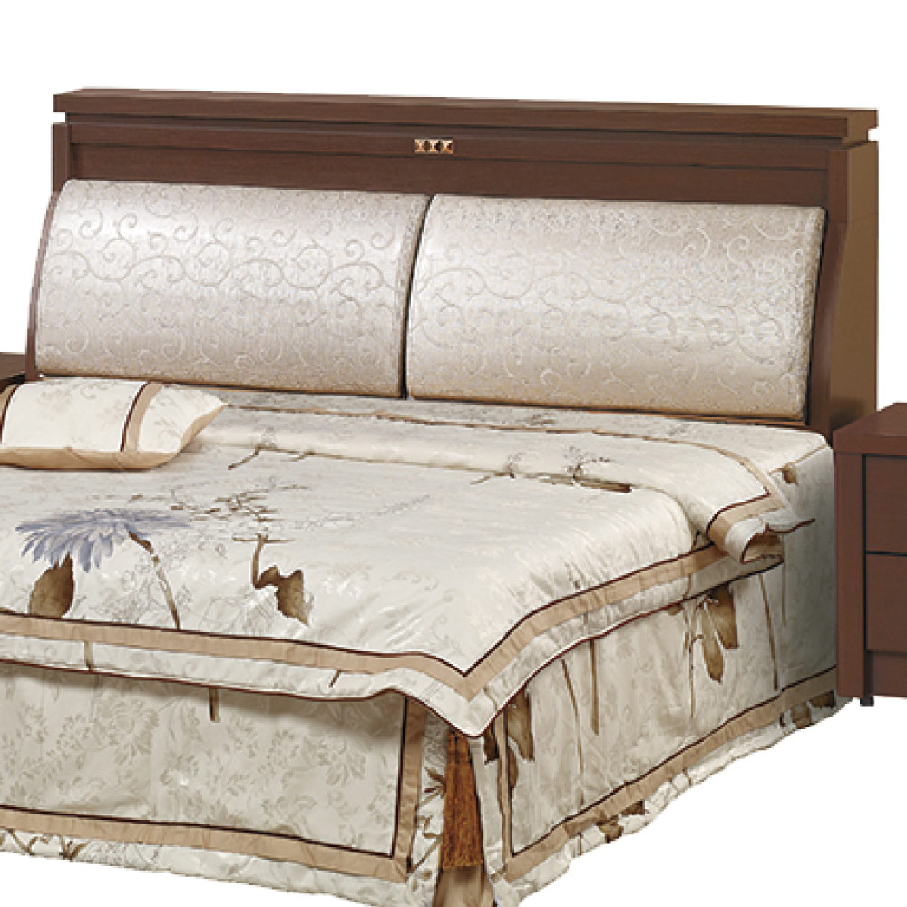品家居 瑪琪6尺皮革雙人加大床頭箱(二色可選)-186x33.3x101cm免組