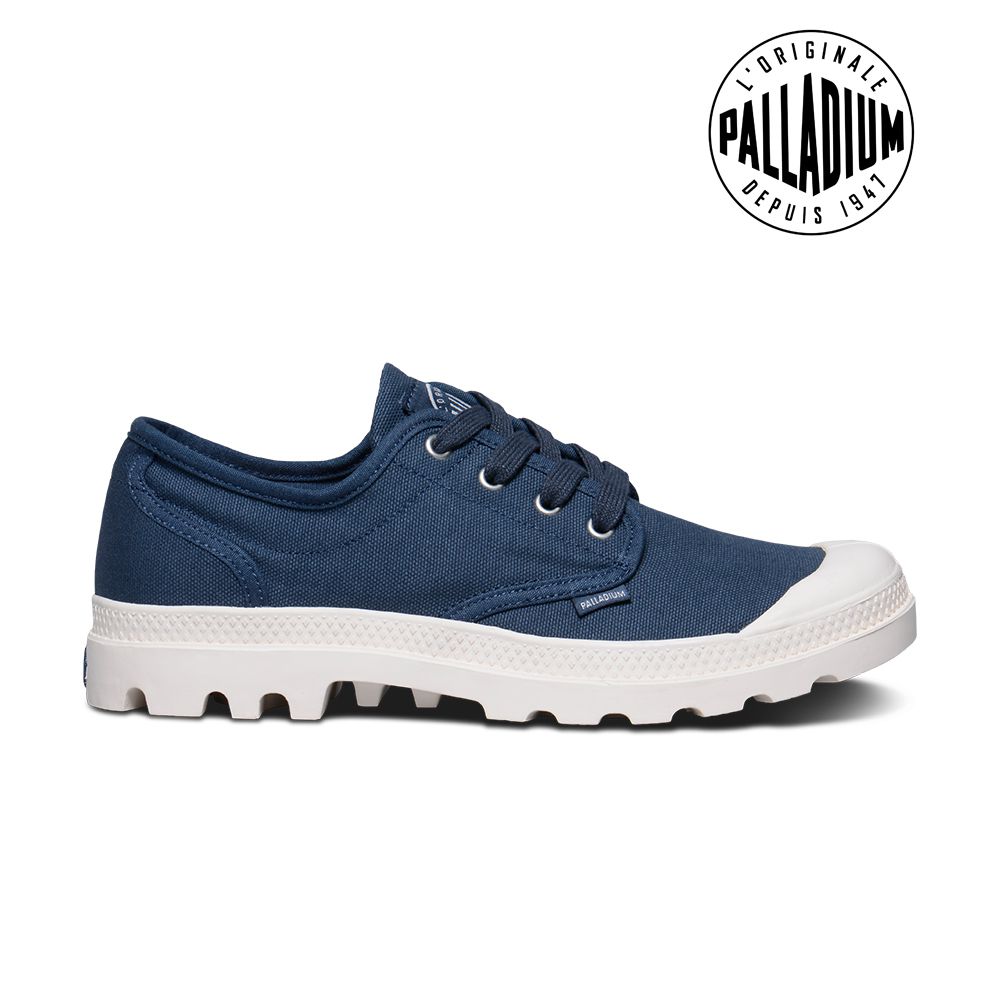 Palladium Pampa Oxford-男-藍