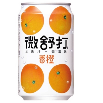 微舒打 香橙口味(320mlx24入)