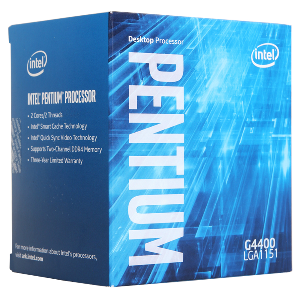 Intel 第六代Pentium G4400 雙核心處理器《3.3Ghz/LGA1151》
