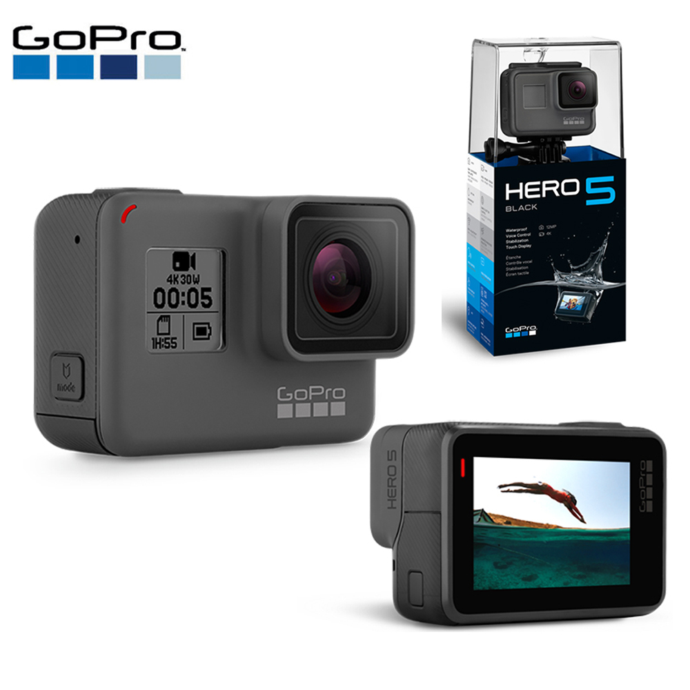 Gopro Hero5 Black 全新升級觸控螢幕運動攝影機 公司貨 Gopro 運動攝影機 Yahoo奇摩購物中心