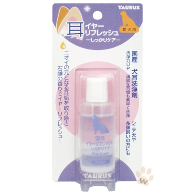 日本金牛座 徹底清潔型-犬用耳朵清潔液25ML 1入