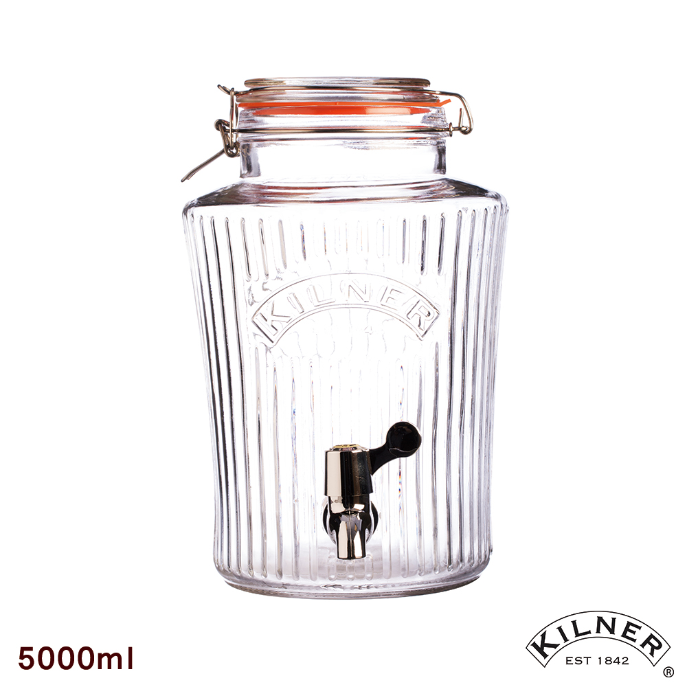 KILNER 復古派對野餐飲料桶 5L(8H)