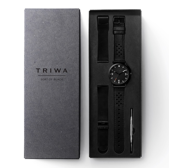 TRIWA Sort of Black 系列Glow-黑-38mm | 其他流行品牌錶| Yahoo奇摩