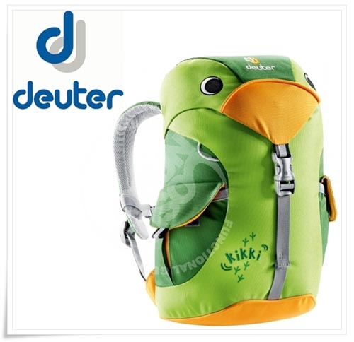 【德國 Deuter】Kikki 6L 大嘴鳥 可愛兒童輕量透氣休閒背包_綠