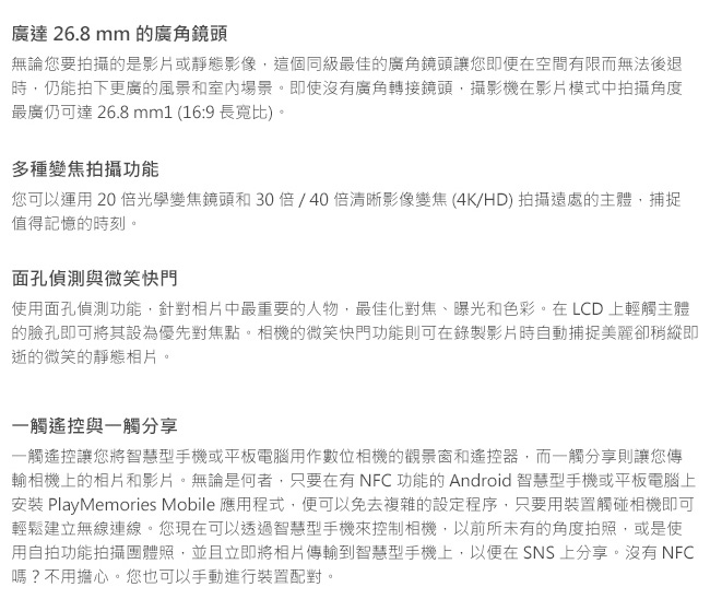 SONY FDR-AX40 4K高畫質攝影機超值組 (公司貨)