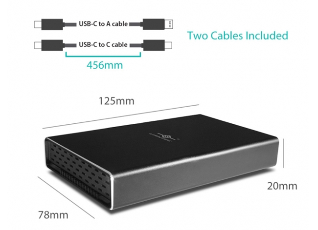 凡達克傳輸精靈 2.5吋 USB3.1 Type-C硬碟外接盒