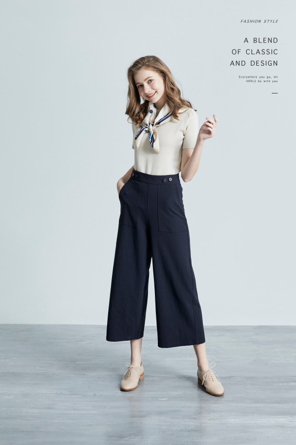 HERLS 全真皮簡約紳士牛津鞋-煙燻粉