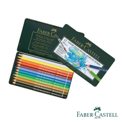 Faber-Castell 藝術家級水彩色鉛筆12色