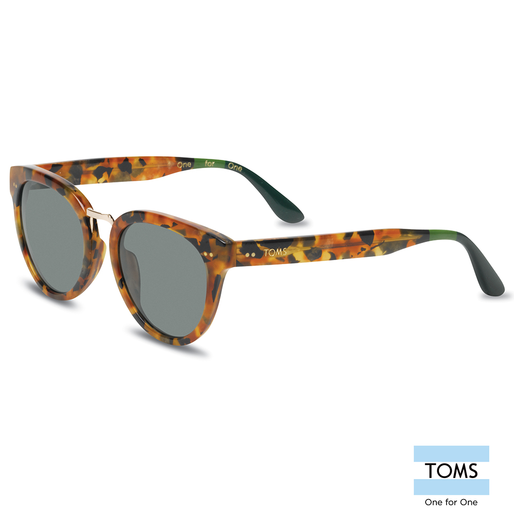 TOMS YVETTE  琥珀色典雅貓眼款 太陽眼鏡-女款 (10001000)