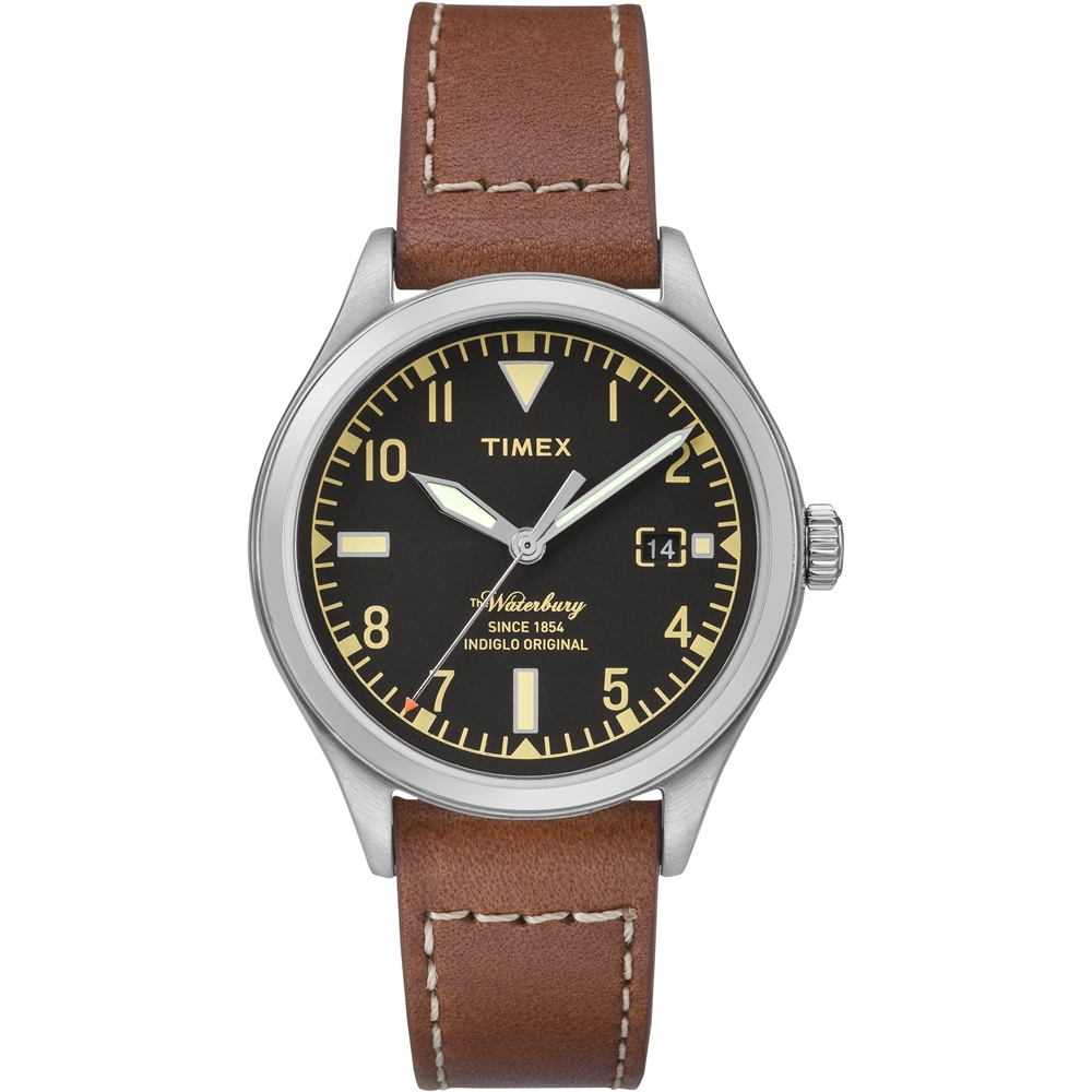 TIMEX 天美時 x RED WING 限量聯名Waterbury潮流腕-朱紅/38mm | 男錶 | Yahoo奇摩購物中心