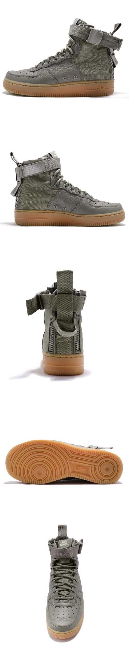 Nike 休閒鞋 SF AF1 Mid 復古 男女鞋